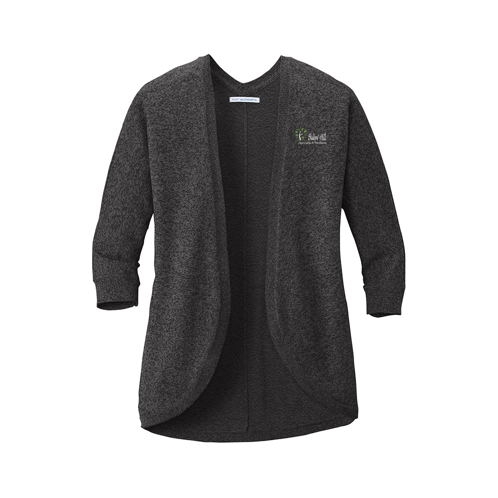 Port Authority Ladies Marled Cocoon Sweater