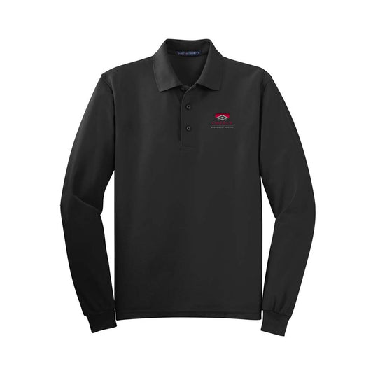 Port Authority Silk Touch Long Sleeve Polo