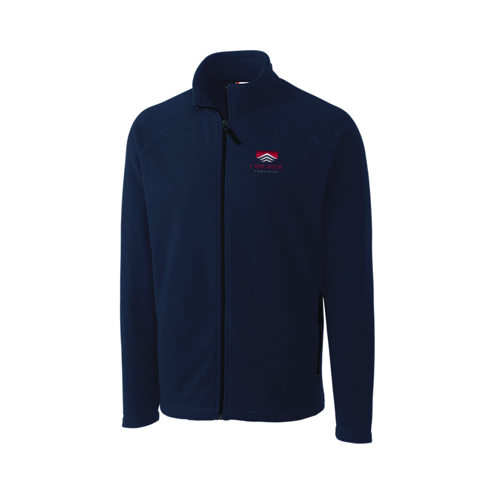 Clique Summit Performance Fleece Full Zip Mens Jacket (Navy, Charcoal & Black)