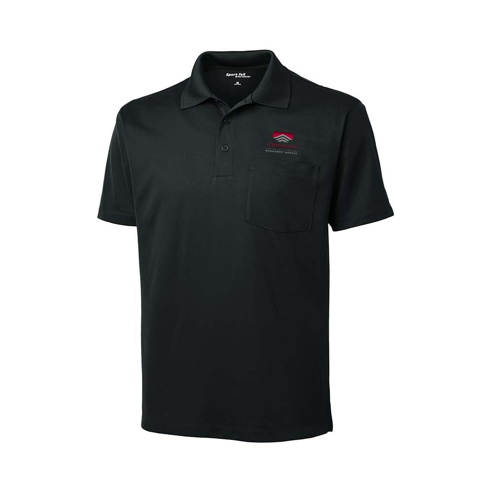 Sport-Tek Micropique Sport-Wick Pocket Polo